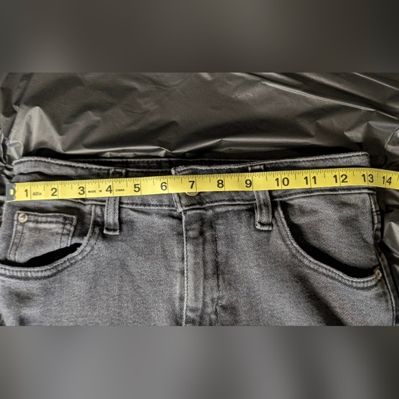 BDG Urban Outfitters high-waisted comfort stretch flare Sz 26 Dark Gray 🩶 - Picture 6 of 8